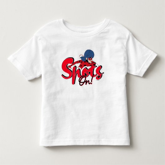 T-shirt Pour Les Tous Petits Miraculous Ladybug | Taches sur (Devant)