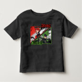 T-shirt Pour Les Tous Petits Miraculous Re-verse Shadybug & Claw Noir (Devant)