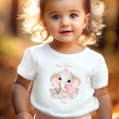 T-shirt Pour Les Tous Petits Miss Valentine Petite fille personnalisée
