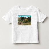 T-shirt Pour Les Tous Petits Mission San Juan Capistrano (Devant)