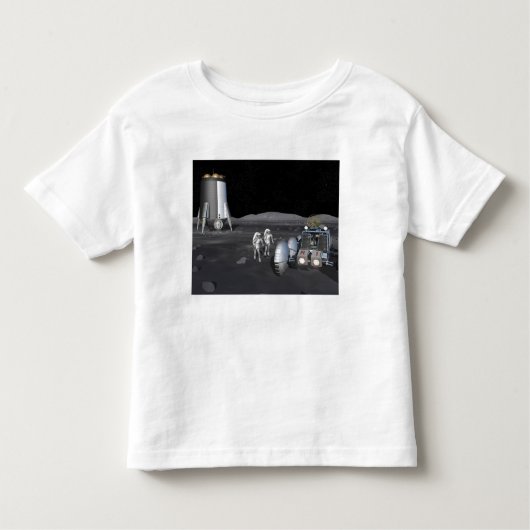 T-shirt Pour Les Tous Petits Missions d'exploration spatiale futures 3 (Devant)