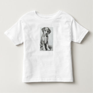 T-shirt Pour Les Tous Petits Mix race chiot