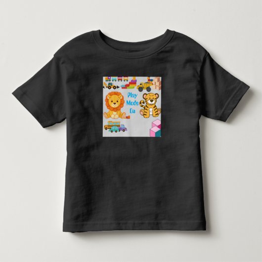 T-shirt Pour Les Tous Petits Mode Lecture Activé (Devant)