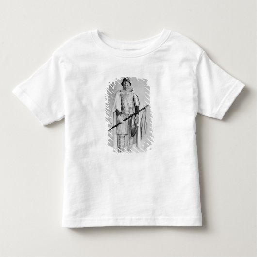 T-shirt Pour Les Tous Petits Modèle d'un cavalier de Carolingian (Devant)