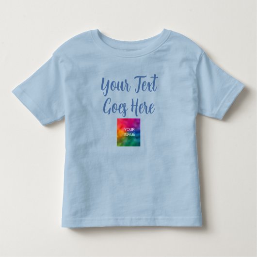 T-shirt Pour Les Tous Petits Modèle personnalisable Télécharger l'image Ajouter (Devant)