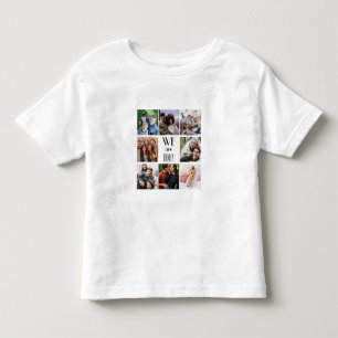 T-shirt Pour Les Tous Petits Modèle photo personnalisé "We Are Family"