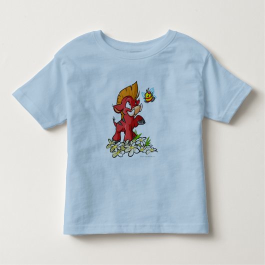 T-shirt Pour Les Tous Petits Moehog rouge et bourdonnement (Devant)