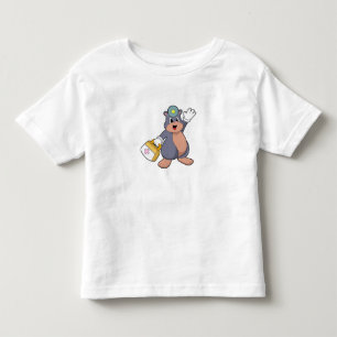 T-shirt Pour Les Tous Petits Mole as Nurse with First aid kit.PNG