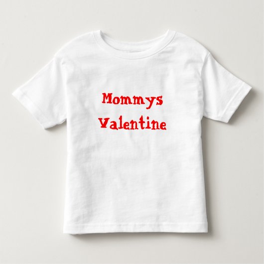 T-shirt Pour Les Tous Petits MommysValentine (Devant)
