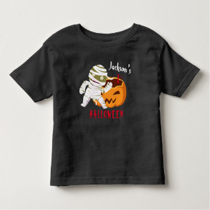 T-shirt Pour Les Tous Petits Mon 1er Fantôme Citrouille d'Halloween personnalis