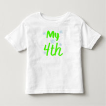 Mon 4ème anniversaire vert vif