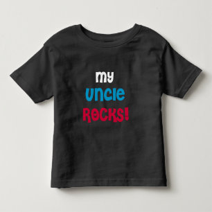 T-shirt Pour Les Tous Petits Mon oncle Rocks