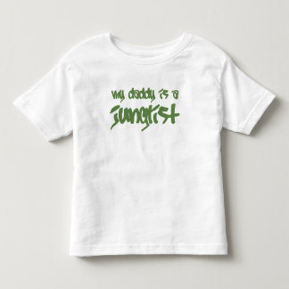 T-shirt Pour Les Tous Petits Mon papa est un Junglist