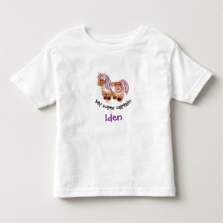 T-shirt Pour Les Tous Petits Mon poney superbe de capitaine