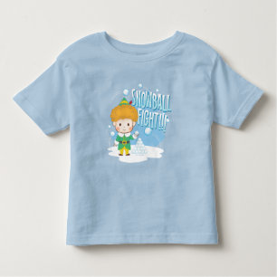 T-shirt Pour Les Tous Petits Mon pote, l'Elf Snowball combat !