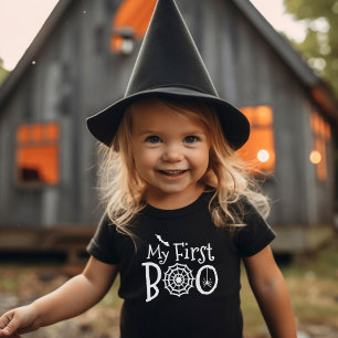 T-shirt Pour Les Tous Petits Mon premier Boo Halloween Toddler
