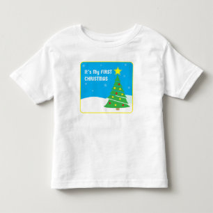 T-shirt Pour Les Tous Petits Mon premier Noël