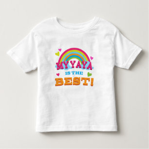 T-shirt Pour Les Tous Petits Mon Yaya est le meilleur