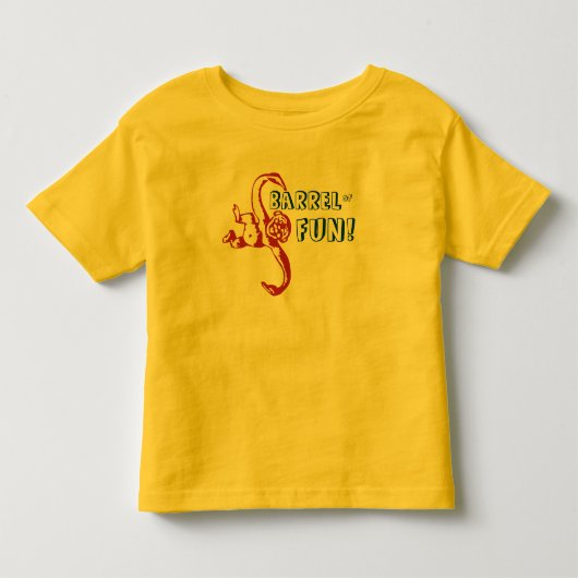 T-shirt Pour Les Tous Petits Monkey Barrel Retro (Devant)