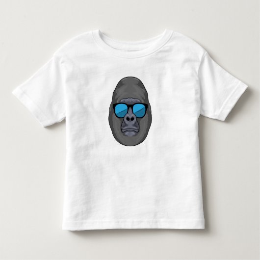 T-shirt Pour Les Tous Petits Monkey with Sunglasses (Devant)