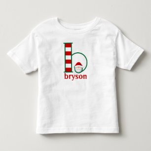 T-shirt Pour Les Tous Petits Monographie de la chemise de Noël Père Noël de Tod