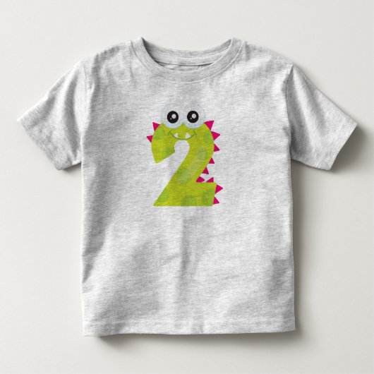 T-shirt Pour Les Tous Petits Monstre 2 (Devant)