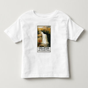T-shirt Pour Les Tous Petits Montée de spectateurs sur l'affiche de chemin de
