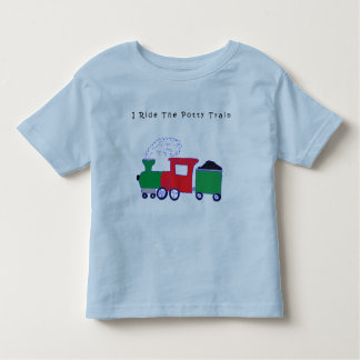T-shirt Pour Les Tous Petits Montez le fou train