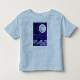 T-shirt Pour Les Tous Petits Montre Lune