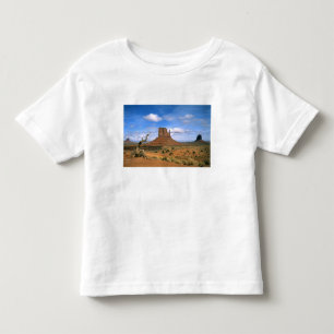 T-shirt Pour Les Tous Petits Monument Valley coloré des mitaines en Utah USA