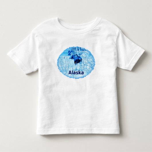 T-shirt Pour Les Tous Petits Moose urbaine (Devant)