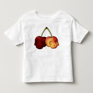 T-shirt Pour Les Tous Petits Morte Sweet Cherry Skull Toddler