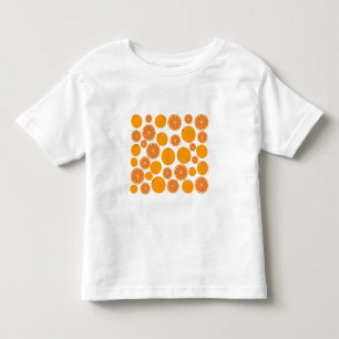 T-shirt Pour Les Tous Petits Motif de fruits orange