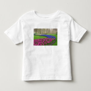T-shirt Pour Les Tous Petits Motif de jacinthe des vignes, tulipes et 2