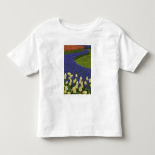 T-shirt Pour Les Tous Petits Motif de jardin de fleurs de Muscari et 2