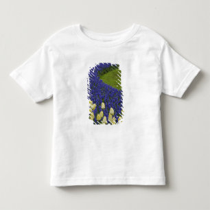 T-shirt Pour Les Tous Petits motif de jardin des fleurs de Grape Hyacinth et 2