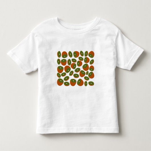 T-shirt Pour Les Tous Petits Motif de Kiwifruit (Devant)