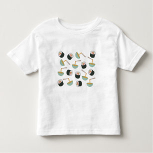 T-shirt Pour Les Tous Petits Motif de sushis et nouilles