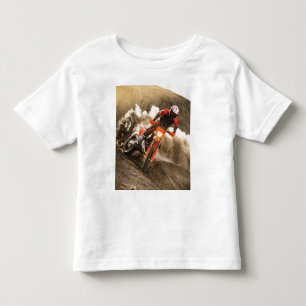 T-shirt Pour Les Tous Petits Motocycliste de Motocross