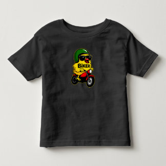T-shirt Pour Les Tous Petits Motocycliste fille motarde