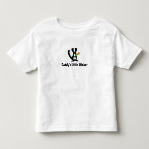 T-shirt Pour Les Tous Petits Mouffette douce avec citation