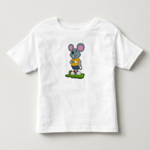 T-shirt Pour Les Tous Petits Mouse with Coffee cup