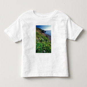 T-shirt Pour Les Tous Petits NA, États-Unis, Alaska, îles Semidi, Fleurs sauvag