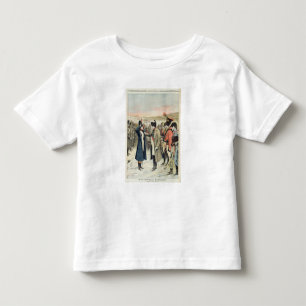 T-shirt Pour Les Tous Petits Napoléon Bonaparte présentant la femelle
