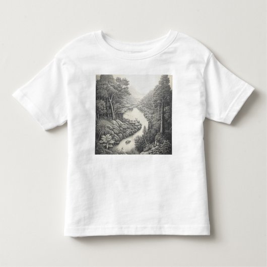 T-shirt Pour Les Tous Petits Nature 16. (Devant)