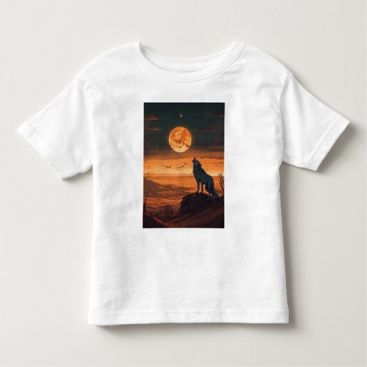 T-shirt Pour Les Tous Petits "Nature Sérénité : Chemise Paysager Forêt Tranquil (Devant)