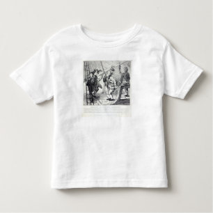 T-shirt Pour Les Tous Petits Navigation parmi le Hebrides