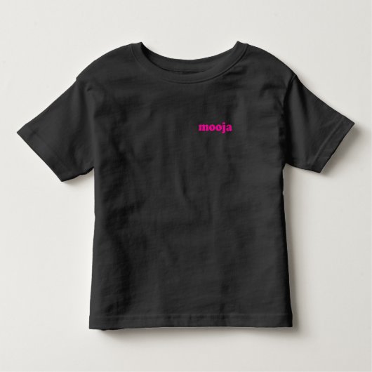 T-shirt Pour Les Tous Petits Né à Surf Mooja Surfboard (Devant)