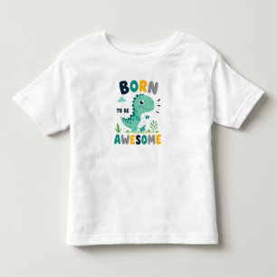 T-shirt Pour Les Tous Petits Né pour être génial pour les petits garçons 🌟