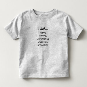 T-shirt Pour Les Tous Petits Ne sois pas triste... je ne le suis pas !